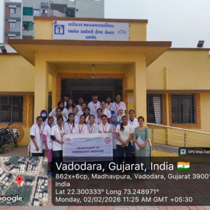 55 1ST BHMS VISIT TO BAPOD UPHC